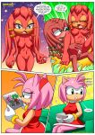 amy_rose athair_the_echidna aurora_the_echidna bbmbbf classic_amy_rose comic mobian_mating_season_(comic) mobius_unleashed nicky_parlouzer palcomix sega sonic_the_hedgehog_(manga) sonic_the_hedgehog_(series)