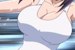  anime asagiri_junko bouncing_breasts cleavage close_up desert_punk ecchi gif junko leotard 