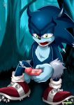  1boy anthro bbmbbf furry mobius_unleashed palcomix penis rear_deliveries sega sonic_(series) sonic_the_hedgehog sonic_the_hedgehog_(series) sonic_the_werehog tagme werehog 