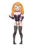  allison_underhill ariel_lopez blonde_hair duel_masters goth kaijudo kaijudo_rise_of_the_duel_masters lingerie 