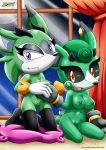  2girls anthro archie_comics bbmbbf cassia_the_pronghorn clove_the_pronghorn furry mobius_unleashed multiple_girls palcomix sega sonic_(series) sonic_the_hedgehog_(series) tagme 