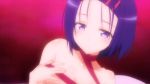 animated animated_gif gif nipples purple_hair sairenji_haruna small_breasts to_love-ru to_love-ru_darkness 