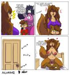  &lt;3 1girl absurd_res age_difference animal_genitalia animal_penis anthro bad_parenting balls bed big_breasts blue_eyes blush breasts brown_pawpads canid canine canine_penis canis clitoris closed_eyes clothed clothing comic crotch_tuft cub dialogue english_text fangs female_on_top female_penetrated fur furniture furry genitals girl_on_top happy happy_sex high_res incest knot larger_female larger_penetrated male male/female male_on_bottom male_penetrating male_penetrating_female mammal mature_female milf mother_&amp;_son mother_and_child nipples nude older_female on_bottom on_top open_mouth open_smile parent parent_and_child pawpads paws penetration penis procyonid pubes pussy raccoon reverse_cowgirl_position sex size_difference sloss smaller_male smile son text tongue tongue_out tuft vaginal vaginal_penetration wolf younger_male 