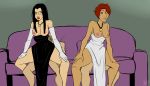 2girls baroness couch g.i._joe lady_jaye multiple_girls pranky pranky_(artist) reverse_cowgirl sex 
