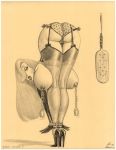  bbw big_ass jessica_rabbit julius_zimmerman_(artist) monochrome spank spanked spanking who_framed_roger_rabbit 