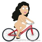 big_breasts bike bonnie_swanson family_guy gp375 milf nude_female transparent_background