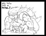 anal anal_sex angelbreed bowser crossover dark_nek0gami domination miles_&quot;tails&quot;_prower monochrome multiple_tails nintendo sega sonic sonic_the_hedgehog_(series) super_mario_bros. tail text yaoi