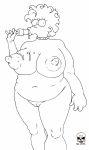  big_breasts breasts fat lisa_simpson nude pearls popsicle pussy the_fear the_simpsons 