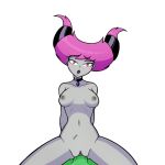  1boy 1girl beast_boy blush breasts dc dc_comics edit female hairless_pussy jinx male male/female nude penis_in_pussy pussy santystuff teen_titans vaginal vaginal_penetration vaginal_sex white_background 