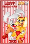 2016 brandy_and_mr._whiskers brandy_harrington bunny_costume chocolate_box cum cum_inside disney gif heart holidays jaimeprecoz2 loop mr._whiskers smile standing_sex vaginal valentine&#039;s_day