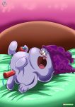 anal_masturbation bbmbbf bed blushing chowder chowder_(series) dildo masturbation mouth_open rear_deliveries sex_toy solo solo_male tagme yaoi