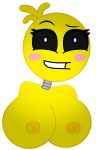  big_breasts black_eyes breasts toy_chica transparent_background twentynoobs yellow 