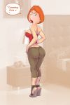  big_ass big_breasts breasts family_guy hair lois_griffin milf panties red_hair shorts 
