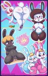  1girl absurd_res animal_crossing anthro ass big_ass big_butt blush bonbon_(animal_crossing) breasts buckteeth butt carmen_(animal_crossing) carrot chrissy_(animal_crossing) clothing collage dat_ass easter food francine_(animal_crossing) furry high_res holidays incest lagomorph leporid mammal nintendo nipples open_mouth panties penis pkfirefawx pussy pussy_juice rabbit ruby_(animal_crossing) tail teeth thicc thick thick_ass thick_thighs underwear vagina vaginal vegetable video_games wide_hips 