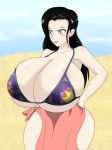 big_breasts bikini breasts neikou nico_robin one_piece swimsuit