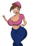 big_breasts breasts cleavage genderswap the_fairly_oddparents timantha timantha_turner timmy_turner tomkat96