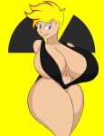 1girl big_breasts breasts female_only genderswap huge_breasts jenny_test johnny_test johnny_test_(character) massive_breasts sling_bikini solo_female swimsuit tomkat96