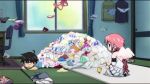  angel anime bedroom chibi ecchi panties screenshot sora_no_otoshimono 