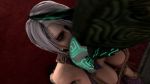  3d ass_rub breasts cleavage crossover facesitting gif imp_midna isabella_valentine midna redmoa soul_calibur the_legend_of_zelda yuri 