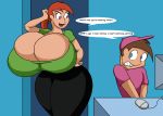 big_breasts breasts cleavage the_fairly_oddparents timmy_turner tomkat96 vicky vicky_(fop)