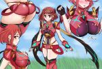  1girl alluring ass beautiful big_breasts breasts heroine large_breasts nintendo pyra red_hair short_hair xenoblade xenoblade_(series) xenoblade_2 xenoblade_chronicles xenoblade_chronicles_2 