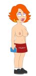  american_dad big_breasts breasts gina_(american_dad) gp375 hair nipples red_hair 