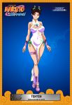 1girl ale-mangekyo big_breasts breasts female_only full_body naruto tenten