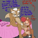 1boy 1girl 2016 absurd_res anthro areola big_breasts blush breasts canine chipmunk cum cum_in_pussy cum_inside daughter dialogue duo english_text erect_nipples father father_&amp;_daughter fellatio fondling fox fuck_penders furry highres incest male male/female mammal maximilian_acorn nipples nude oral orgasm parent pregnant rodent sally_acorn sega sex slashysmiley sonic_*(series) sonic_the_hedgehog_(series) testicle_fondling testicles text