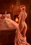  1boy 1girl ass breasts dashinvaine_(artist) nude 