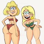  2girls artist_request becca_chang nickelodeon rita_loud tagme the_casagrandes the_loud_house 