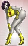 ass big_ass big_breasts breasts grey_skin inviting lady_legasus looking_at_viewer raven_(dc) smile teen_titans teen_titans_go wilko