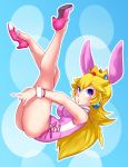  ass big_ass big_breasts breasts bunny_ears bunny_girl bunnysuit princess_peach super_mario_bros. yaatsuuu yaatsuuu_(artist) 