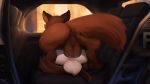  1girl 2016 anthro anus ass bouncing_testicles canine car clothed clothing disney duo fox fur furry gif judy_hopps knot knot_fucking knotting lagomorph loop lying male male/female mammal nick_wilde no_sound on_back open_mouth orange_fur outside partially_clothed patreon penetration penis predator/prey pussy rabbit rear_view sex sweat sweatdrop testicles throbbing vaginal vaginal_penetration vehicle vein veiny_penis white_fur zonkpunch zootopia 