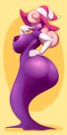 ass big_ass big_breasts breasts bubble_ass bubble_butt buxbi dat_ass female female_only ghost ghost_girl nintendo nipples paper_mario paper_mario:_the_thousand_year_door purple_skin seductive seductive_look sexy sexy_ass sexy_body sexy_pose shadow_siren sideboob smelly_ass striped_hat super_mario_bros. vivian_(paper_mario) witch_hat