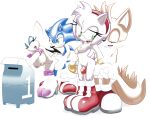  1girl amy_rose bat big_breasts breasts fox hedgehog is is_(artist) male miles_&quot;tails&quot;_prower penis rouge_the_bat sex sonic_(series) sonic_the_hedgehog sonic_the_hedgehog_(series) 