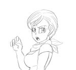  1girl animated animated_gif breasts bulma_briefs dragon_ball dragon_ball_super funsexydragonball gif looking_at_viewer open_mouth short_hair suggestive 