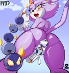 1girl anal anal_beads anal_penetration anthro anus ass blaze_the_cat blush el_shaka female_masturbation female_only furry looking_at_viewer marthedog masturbation nude open_mouth penetration presenting presenting_hindquarters pussy sega sex_toy sonic_*(series) sonic_the_hedgehog_(series)