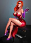  ass breasts dress gloves jessica_rabbit legs shoes who_framed_roger_rabbit 