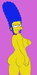 marge_simpson milf mirror_image nice_ass the_simpsons 