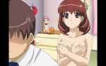  anime bed bed_sheet bedroom hand_bra hentai houkago_mania_club:_koi_no_hoshii houkago_mania_club:_koi_no_hoshii_no_animation nude pumpkin 