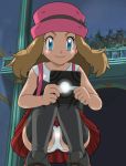  anime edit panties pokedex pokemon pokemon_(anime) pokemon_xy serena serena_(pokemon) twitter underwear upskirt 