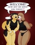  2016 anthro blush brown_eyes bulge canine clothing covering covering_crotch curled_tail dog duo ears_down embarrassed fur furry girly hair_over_eyes hands_behind_back heart highres ky_(malamute) legs_together looking_away malamute male mammal mocha multicolored_fur open_mouth poodle shy simple_background slightly_chubby smile speech_bubble text thong thought_bubble two_tone_fur 