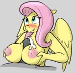  1girl 2016 animal_genitalia animal_penis anthro anthrofied areola big_breasts blush breasts cum cum_between_breasts cum_on_breasts duo equine equine_penis erection faceless_male fluttershy_(mlp) friendship_is_magic furry grey_background hair male male/female mammal my_little_pony nipples paizuri pegasus penis pink_hair sex simple_background smile solo_focus whatsapokemon wings 