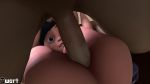  anal animated bbc cock cum dark-skinned_male dark_skin interracial sex the_incredibles violet_parr webm 
