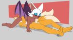  1boy 1girl 2_tails 69 69_position anthro balls blush bodily_fluids breasts canid canine chiropteran dipstick_tail duo fellatio female fox furry genitals half-closed_eyes hetero high_res looking_pleasured male male/female mammal miles_&quot;tails&quot;_prower multi_tail multicolored_tail narrowed_eyes nude oral penile penis pussylicking rouge_the_bat sega sex sonic sonic_the_hedgehog_(series) sweat vaginal vellvetfoxie wings 