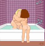  bath brother_and_sister chris_griffin family_guy funny gif guido_l meg_griffin water wet 