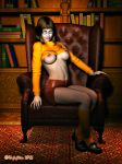  breasts leather_skirt scooby-doo socks velma_dinkley 