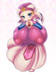  big_breasts breasts kyosuke_fujiwara_(xacro) nintendo ocarina_of_time princess_zelda the_legend_of_zelda 