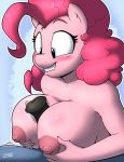  1girl 2016 animal_genitalia animal_penis anthro anthrofied areola big_breasts blush breasts duo earth_pony equine equine_penis faceless_male friendship_is_magic furry hair high_res horse huge_breasts male mammal my_little_pony nipples nude paizuri penis pink_hair pinkie_pie pony sex solo_focus strangerdanger 
