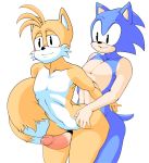  anal anal_penetration anthro armpits canine duo fox furry hedgehog humanoid_penis male male/male mammal miles_&quot;tails&quot;_prower penetration penis reishuseyu sega sonic_the_hedgehog 
